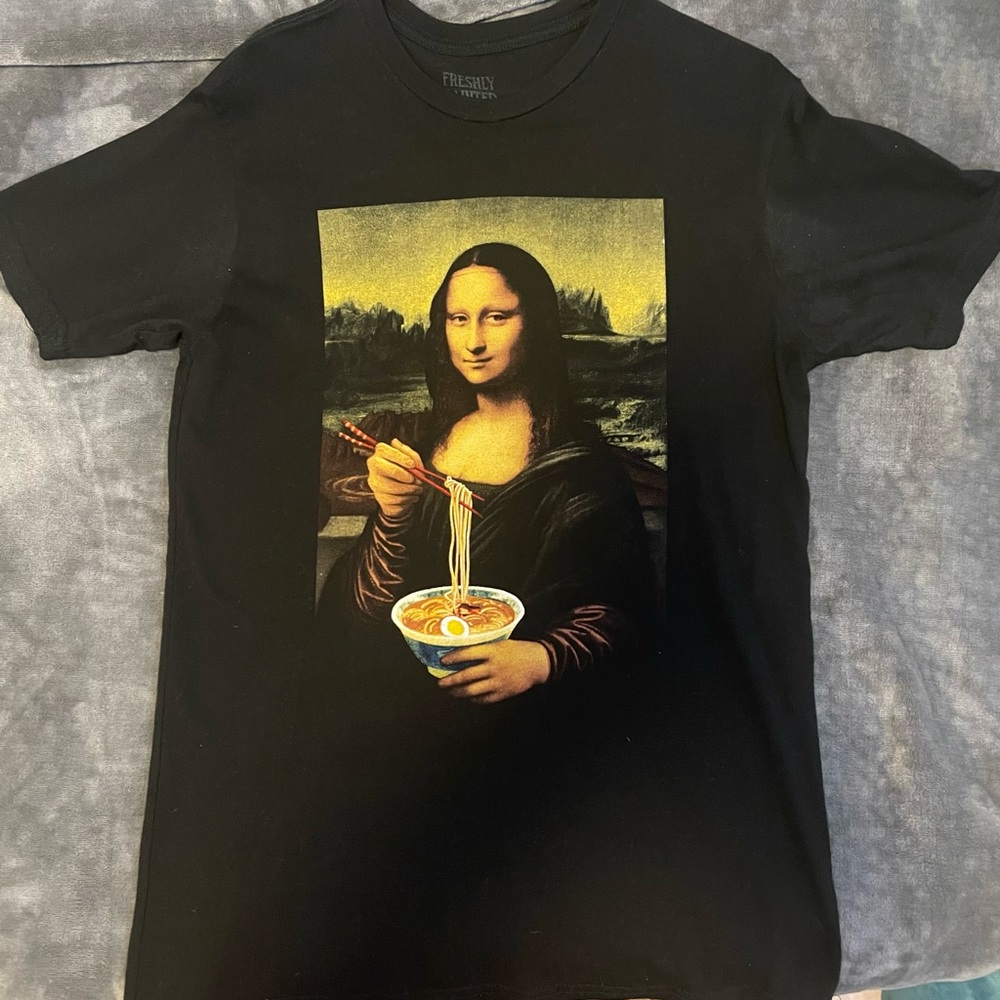 Da Mona Lisa Ramen Tee Shirt